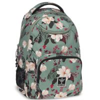 Ars Una: verde cu flori ghiozdan/rucsac școlar AU-6 34x45x26 cm - a/r/Ars-Una-verde-cu-flori-ghiozdan-rucsac-scolar-AU-6-34x45x26-cm-1.jpg