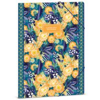 Ars Una: Catalina Estrada Parrot Tropical mapă cu elastic mărime A4 - a/r/ars-una-catalina-estrada-parrot-tropical-mapa-cu-elastic-marime-a4.jpg