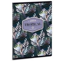 Ars Una: Floral Palm Leaf caiet cu pătrățele A5 40 file - a/r/ars-una-floral-palm-leaf-caiet-cu-patratele-a5-40-file.jpg