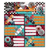 Ars Una: Rollin Mania design etichete caiet 3x6 bucăți - a/r/ars-una-rollin-mania-design-etichete-caiet-3x6-bucati.jpg