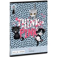 Ars Una: Think Pink pisică simpatică caiet cu linii pentru clasa 2-a 32 file A5 - a/r/ars-una-think-pink-pisica-simpatica-caiet-cu-linii-pentru-clasa-2-a-32-file-a5.jpg