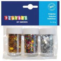PlayBox: Stele decorative în diferite culori, pachet de 3x12g. - b/0/b0d07765099eb3860baa89b5ab093288c044d84e7e2939a578a6716f69d3c221.jpg