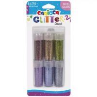 Carioca: Glitter Dust 6 bucăți set praf de sclipici în tub - Culori de pastel - b/3/b3792995b8c9ab6d0c0cd15f473f641a880038817dfdea0a41da7172f5bca980.jpg