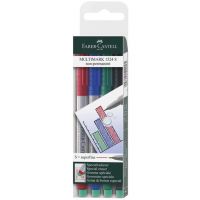 Faber-Castell: Set de markere Multimark pentru folie S – 4 buc - b/9/b9672360ab22709383bd3f96ae08eba994085512940f20bb006dbdf65ef67e03.jpg
