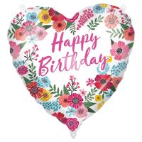 Balon din folie pentru ziua de naștere - cu inscripția „Happy Birthday”, în formă de inimă, cu model floral, 46 cm - b/a/Balon-din-folie-pentru-ziua-de-nastere--cu-inscriptia--Happy-Birthday---in-forma-de-inima-cu-model-floral-46-cm-1.jpg
