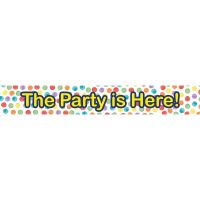 Banner „The Party is Here!” – set de 3 bucăți - b/a/Banner--The-Party-is-Here-----set-de-3-bucati-1.jpg