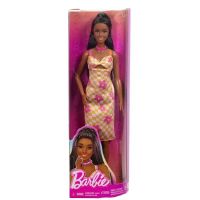 Barbie: Fashionista păpușă stilată în rochie cu carouri și flori - Mattel - b/a/Barbie-Fashionista-papusa-stilata-in-rochie-cu-carouri-si-flori--Mattel-1.jpg