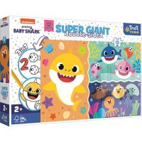 Baby Shark Super Giant cu două fețe 3 in 1 puzzle 15 bucăți - Trefl - b/a/baby-shark-super-giant-cu-doua-fete-3-in-1-puzzle-15-bucati-trefl.jpg