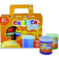 Baby vopsea pentru degete set 6 bucăţi - Carioca - b/a/baby-vopsea-pentru-degete-set-6-bucati-carioca.jpg