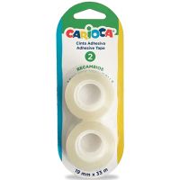 Bandă adezivă transparentă 1,9cmx33cm set 2 bucăți - Carioca - b/a/banda-adeziva-transparenta-1-9cmx33cm-set-2-bucati-carioca.jpg