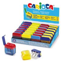 Ascuțitoare cu rezervor, cu două găuri, colorată, diverse modele, 1 buc - Carioca - b/b/bb2deae3c270fcebcfb2b8f75303428a608027e11cb40bcaea06b1eb169540f2.jpg