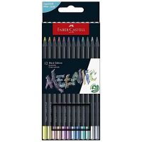 Faber-Castell: Set de creioane colorate ediția Black, metalizate, 12 bucăți - b/c/bc53394dc706dfa87a4285ab7addd76bdd4f62d6af68ebd957543b43125c890e.jpg