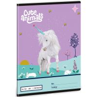 Ars Una: Cute Animals - Caiet dictando pentru clasa a 2-a, format A/5, 16-32 pagini, cu model de unicorn - b/c/bc558cb2909067fff51d7cf0d06b601e2642fcdf0b8cda67c8c66e295a4574ff.jpg