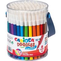 Joy 100 bucăți set marker colorat în găleată - Carioca - b/d/bd7a629f65a7ec04d30bd662d64625fa7d080f4e0cd397622dbbd66a792503f7.jpg