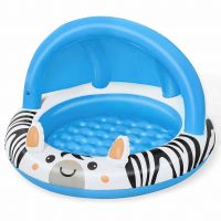 Bestway: Piscină pentru copii Safari Sun™ cu model de zebră și acoperiș pentru protecție solară, Ø 97 x 66 cm. - b/e/Bestway-Piscina-pentru-copii-Safari-Sun--cu-model-de-zebra-si-acoperis-pentru-protectie-solara---97-x-66-cm--1.jpg
