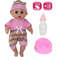 Bebeluș în șapcă cu accesorii și sunete 30cm - b/e/bebelus-in-sapca-cu-accesorii-si-sunete-30cm.jpg