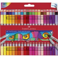 Faber-Castell: 40 bucăți set de markere cu capete dublu, cu culori strălucitoare - b/e/beca7e6397c62586658c4c45909379cbd33e7217528c729e929f0522a5115571.jpg