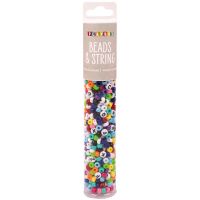 PlayBox: Mărgele mini cu litere, cu mărgele colorate pentru înșirat, 650 bucăți - b/f/bfbe0bd955957da92fcbf79c4ff8b4476f3a424c4b97f0496b6c0a315237db33.jpg