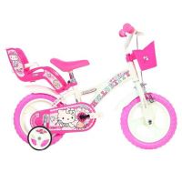 Bicicletă Hello Kitty roz și alb, mărimea 12 - Dino Bikes - b/i/Bicicleta-Hello-Kitty-roz-si-alb-marimea-12--Dino-Bikes-1.jpg