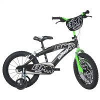 Bicicletă pentru copii BMX negru-verde, mărimea 14 - bicicletă Dino Bikes - b/i/Bicicleta-pentru-copii-BMX-negru-verde-marimea-14--bicicleta-Dino-Bikes-1.jpg