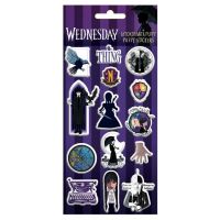Luna: Set de autocolante 3D pufoase Wednesday pe coală de 10x22cm - c/5/c50213b62cf18c1c690ca30c8d35dbb1fada8de00713389346b0948b155c0f1f.jpg