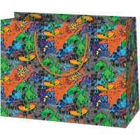 Cardex: Geantă de cadou mare cu dinozaur pe placă de surf, 26,7x13,7x33cm - c/a/Cardex-Geanta-de-cadou-mare-cu-dinozaur-pe-placa-de-surf-26-7x13-7x33cm-1.jpg