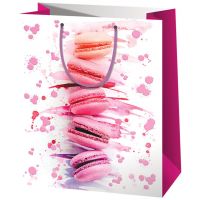 Cardex: Pungă cadou exclusivă de mărime medie cu macarons roz 18x23x10cm - c/a/Cardex-Punga-cadou-exclusiva-de-marime-medie-cu-macarons-roz-18x23x10cm-1.jpg