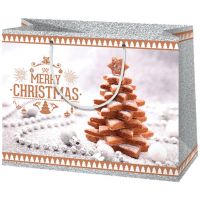 Cardex: Pungă de cadou de Crăciun de dimensiune medie cu model de turtă dulce 17x10x23cm - c/a/Cardex-Punga-de-cadou-de-Craciun-de-dimensiune-medie-cu-model-de-turta-dulce-17x10x23cm-1.jpg