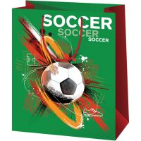Cardex: Sacoșă de cadou de mărime medie, cu model de minge de fotbal, 17,8x10x23cm - c/a/Cardex-Sacosa-de-cadou-de-marime-medie-cu-model-de-minge-de-fotbal-17-8x10x23cm-1.jpg