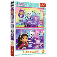 Casă de păpuși Gabi joc cu Gabi puzzle 2x24 piese - Trefl - c/a/Casa-de-papusi-Gabi-joc-cu-Gabi-puzzle-2x24-piese--Trefl-1.jpg