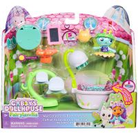 Căsuța de păpuși Gabi: Set adorabil de mobilier pentru sirenă cu figurina MerCat - Spin Master