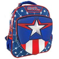 Captain America 3D rucsac de grădiniță 27x10x31cm - c/a/captain-america-3d-rucsac-de-gradinita-27x10x31cm.jpg