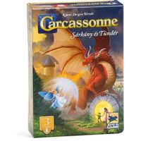 Carcassonne: Extensia Dragonul și Zâna pentru jocul de societate – Piatnik