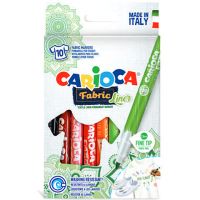 Carioca: Fabric Liner textil marker set 10 bucăţi - c/a/carioca-fabric-liner-textil-marker-set-10-bucati.jpg
