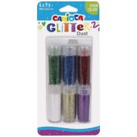 Carioca: Glitter Dust 6 bucăți set praf de sclipici în tub - Culori deschise - c/a/carioca-glitter-dust-6-bucati-set-praf-de-sclipici-in-tub-culori-deschise.jpg