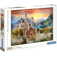 Castelul Neuschwanstein HQC 2000 bucăți puzzle - Clementoni