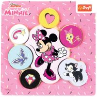 Puzzle cu forme din lemn Disney Minnie Mouse - Trefl