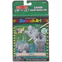 Safari Scratch Art - Melissa & Doug - c/d/cd751ff030570aa0849e6887b4efc8cafb5e3e215a0a569fec150f18c0e32b4f.jpg