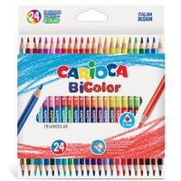 Set creioane colorate două vârfuri 24 bucăți cu 48 de culori - Carioca - c/f/cfa8f83aa26b95d9f3a140a3fd1dfa7a674b74ef3406bb7db1b420eb4ab742d2.jpg