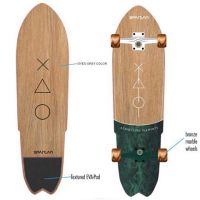 Cruiser cu efect de lemn roți de bronz skateboard în mărimea 28" - c/r/cruiser-cu-efect-de-lemn-roti-de-bronz-skateboard-in-marimea-28-.jpg