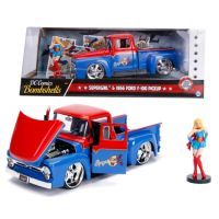 DC Comics Bombshells - Supergirl: 1956 Ford F-100 Pickup model mașină metal 1/24 - Simba Toys - d/c/dc-comics-bombshells-supergirl-1956-ford-f-100-pickup-model-masina-metal-1-24-simba-toys.jpg