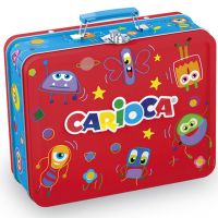 Set de 80 de markere colorate în cutie metalică - Carioca - d/f/dff3ebb50c2a215260f588dabffca013f5e8c5f0096d15c74bd8d329fccb8be7.jpg
