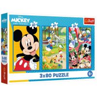 Disney: Echipa lui Mickey Mouse puzzle 3x80 bucăți - Trefl - d/i/Disney-Echipa-lui-Mickey-Mouse-puzzle-3x80-bucati--Trefl-1.jpg