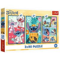 Disney: Lumea lui Stitch puzzle 3x80 piese - Trefl - d/i/Disney-Lumea-lui-Stitch-puzzle-3x80-piese--Trefl-1.jpg