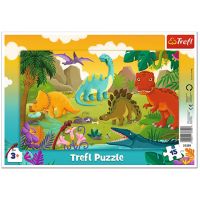 Dinozaur 15 bucăți puzzle cu ramă - Trefl - d/i/dinozaur-15-bucati-puzzle-cu-rama-trefl.jpg