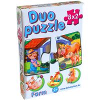 DUO Puzzle cu animale de la farm - D - Toys - d/u/DUO-Puzzle-Farm-allatokkal-D-Toys.jpg