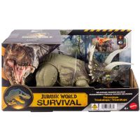Jurassic World: Dinozaur Triceratops atacator cu sunet și lumină – Mattel