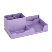Spirit: Suport de birou cu mai multe compartimente pentru rechizite, lila pastel. - e/0/e0b56455e9cbb4dbfcb6d4ede3324b9d6b38169853fe355018bb8185dc876c99.jpg