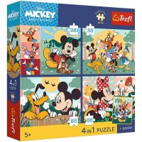 Disney Mickey Mouse și prietenii – 4 x 88 bucăți Premium Plus Kids puzzle – Trefl - e/2/e2a2636c7739c06eb6b88f1974c792bd492e4717521256527eb44e47d28fb9de.jpg