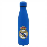 Real Madrid Sticlă din oțel inoxidabil dublu perete albastră de 500ml